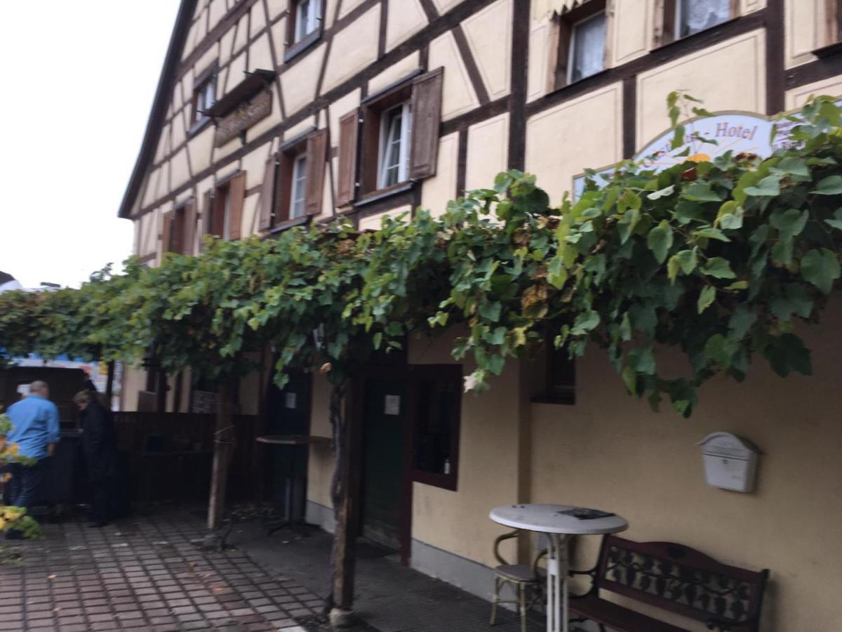 Hotel Gasthaus Sonne Schliengen Exterior foto