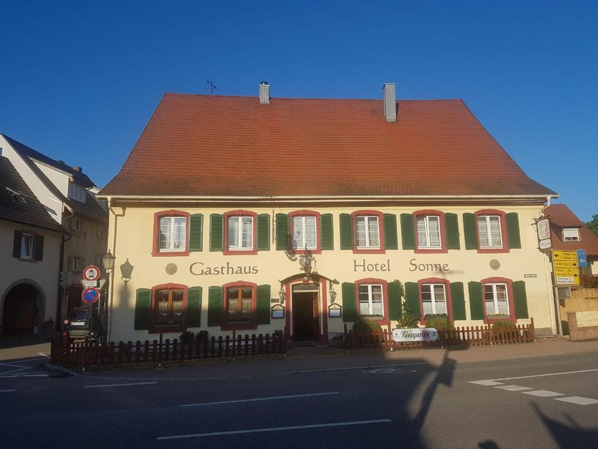 Hotel Gasthaus Sonne Schliengen Exterior foto